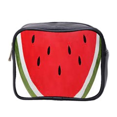 Watermelon Pillow Fluffy Mini Toiletries Bag (two Sides) by artworkshop