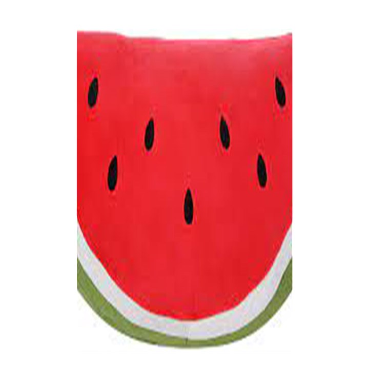 Watermelon Pillow Fluffy Shower Curtain 48  x 72  (Small) 