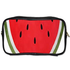 Watermelon Pillow Fluffy Toiletries Bag (two Sides) by artworkshop