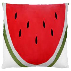 Watermelon Pillow Fluffy Large Cushion Case (one Side) by artworkshop