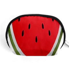 Watermelon Pillow Fluffy Accessory Pouch (medium) by artworkshop