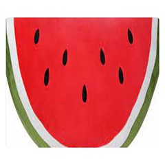 Watermelon Pillow Fluffy Double Sided Flano Blanket (small)  by artworkshop