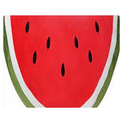 Watermelon Pillow Fluffy Double Sided Flano Blanket (medium)  by artworkshop