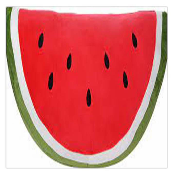 Watermelon Pillow Fluffy Square Satin Scarf (36  x 36 )