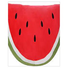 Watermelon Pillow Fluffy Drawstring Bag (small) by artworkshop