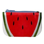 Watermelon Pillow Fluffy Large Coin Purse Front