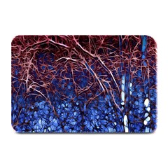 Autumn Fractal Forest Background Plate Mats by Amaryn4rt