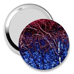 Autumn Fractal Forest Background 3  Handbag Mirrors by Amaryn4rt