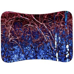 Autumn Fractal Forest Background Velour Seat Head Rest Cushion by Amaryn4rt