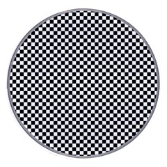 Black And White Checkerboard Background Board Checker Wireless Charger by Amaryn4rt