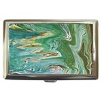 Emerald paTTERNS Cigarette Money Case Front