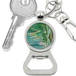 Emerald paTTERNS Bottle Opener Key Chain Front