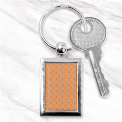 Floral Art Key Chain (rectangle) by Sparkle