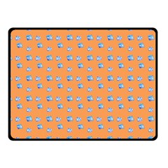 Floral Art Fleece Blanket (small) by Sparkle