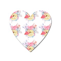 Flamingos Heart Magnet by Sparkle