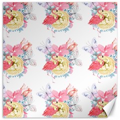 Flamingos Canvas 12  X 12  by Sparkle