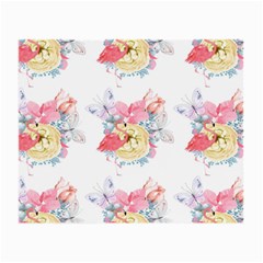 Flamingos Small Glasses Cloth (2 Sides) by Sparkle