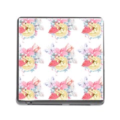 Flamingos Memory Card Reader (square 5 Slot) by Sparkle