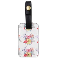 Flamingos Luggage Tag (one Side) by Sparkle