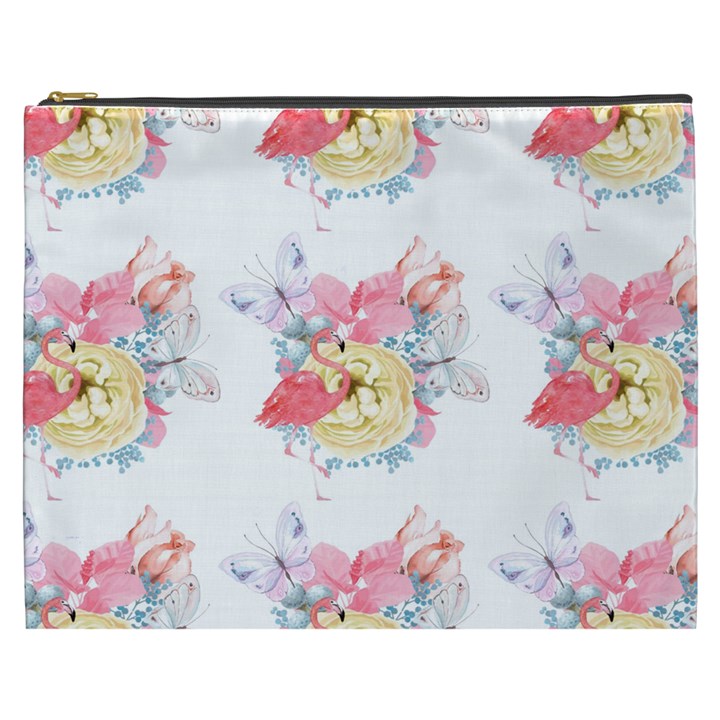 Flamingos Cosmetic Bag (XXXL)