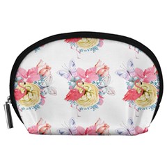 Flamingos Accessory Pouch (large) by Sparkle