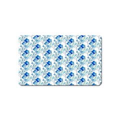 Flowers Pattern Magnet (name Card) by Sparkle