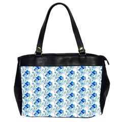 Flowers Pattern Oversize Office Handbag (2 Sides) by Sparkle