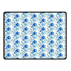 Flowers Pattern Double Sided Fleece Blanket (small)  by Sparkle