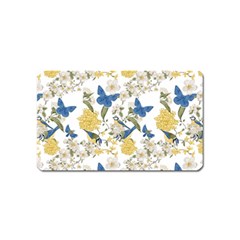 Birds Pattern Magnet (name Card) by Sparkle