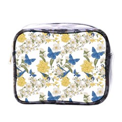 Birds Pattern Mini Toiletries Bag (one Side) by Sparkle