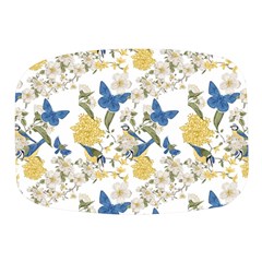 Birds Pattern Mini Square Pill Box