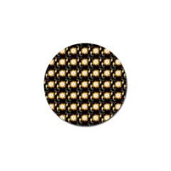 Flowers Pattern Golf Ball Marker (10 Pack)