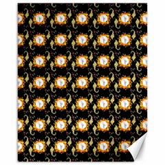 Flowers Pattern Canvas 16  X 20  by Sparkle