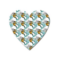 Birds Heart Magnet by Sparkle