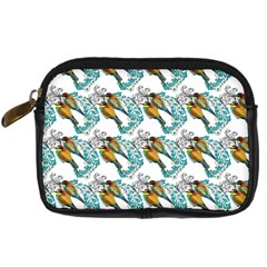 Birds Digital Camera Leather Case by Sparkle