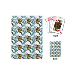 Birds Playing Cards Single Design (mini) by Sparkle