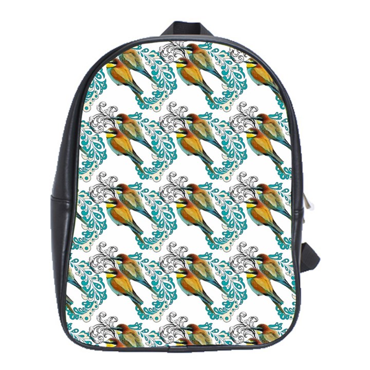 Birds School Bag (XL)