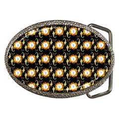 Flowers Pattern Belt Buckles by Sparkle