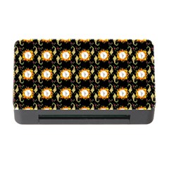 Flowers Pattern Memory Card Reader With Cf by Sparkle