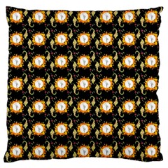 Flowers Pattern Large Cushion Case (one Side) by Sparkle