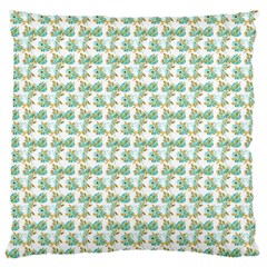 Flowers Pattern Large Cushion Case (one Side) by Sparkle