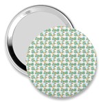 Flowers Pattern 3  Handbag Mirrors Front