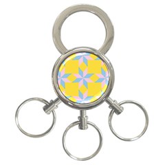 Geometry 3-ring Key Chain by Sparkle