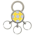 Geometry 3-Ring Key Chain Front