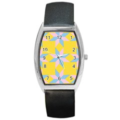 Geometry Barrel Style Metal Watch by Sparkle