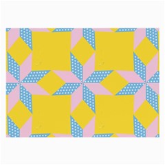 Geometry Large Glasses Cloth (2 Sides)