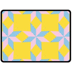 Geometry Fleece Blanket (large)  by Sparkle