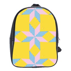 Geometry School Bag (xl) by Sparkle