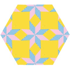 Geometry Wooden Puzzle Hexagon by Sparkle