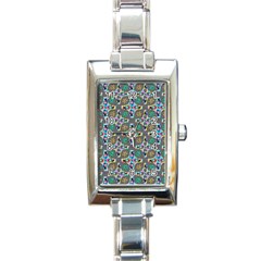 Digitalart Rectangle Italian Charm Watch by Sparkle